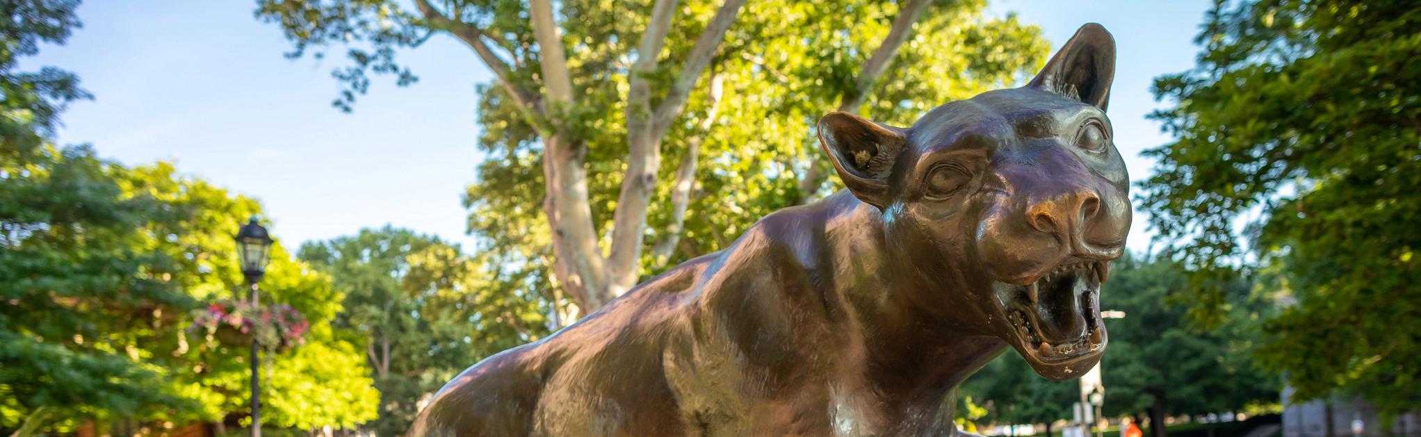 Pitt Panther statue