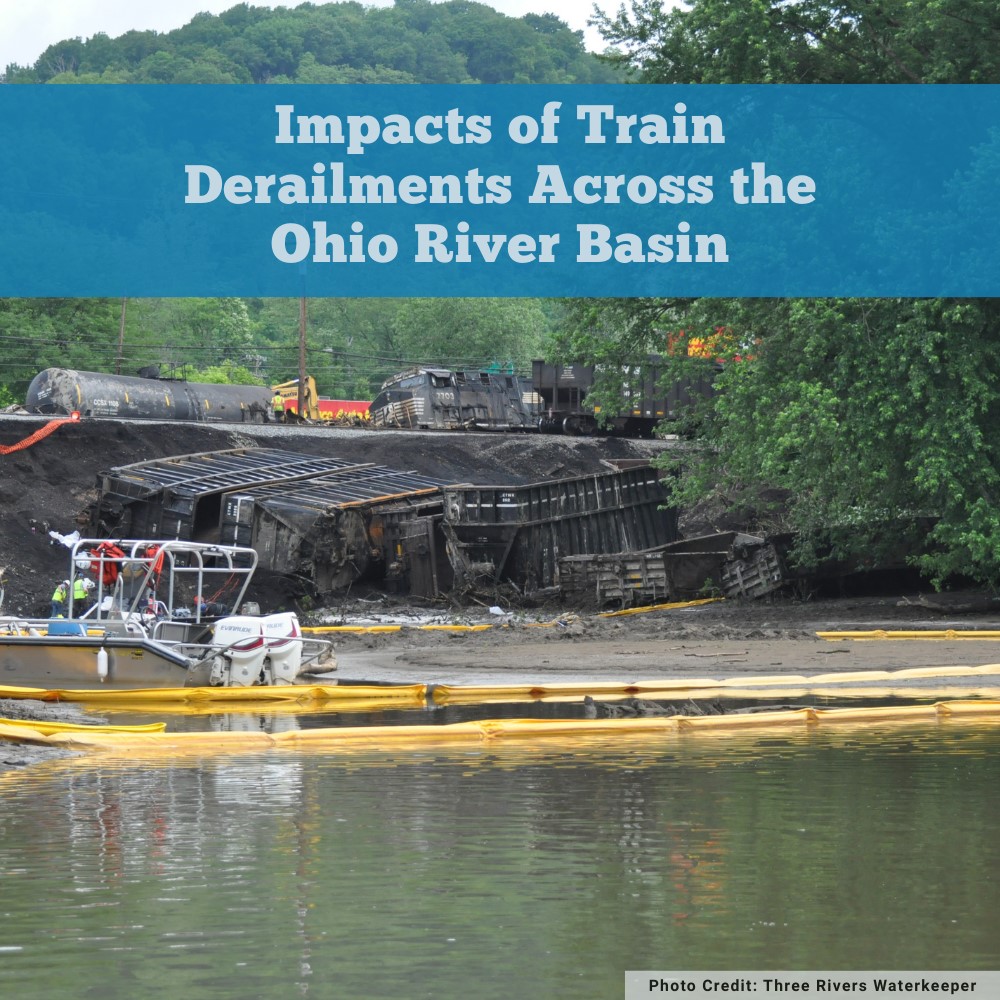 Train off of tracks in Harmar, PA