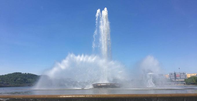 Point state park fountain